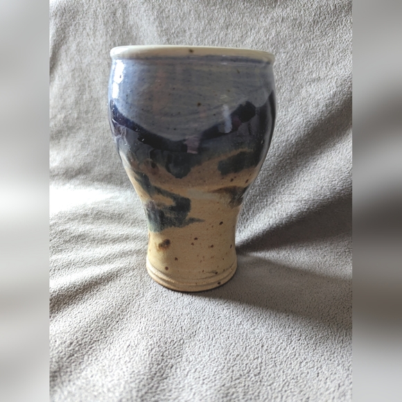 Studio Art Pottery vase coffee mug Old Faithful Fire Hole Pottery Carl Sheehan - Picture 2 of 9